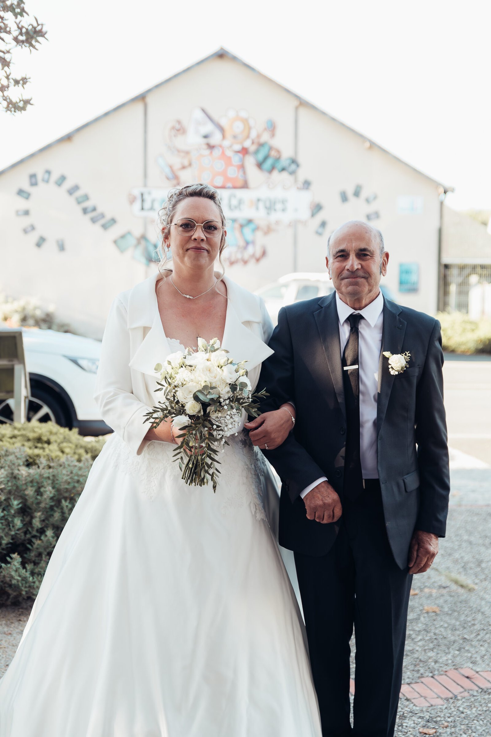 L'entrée à la mairie