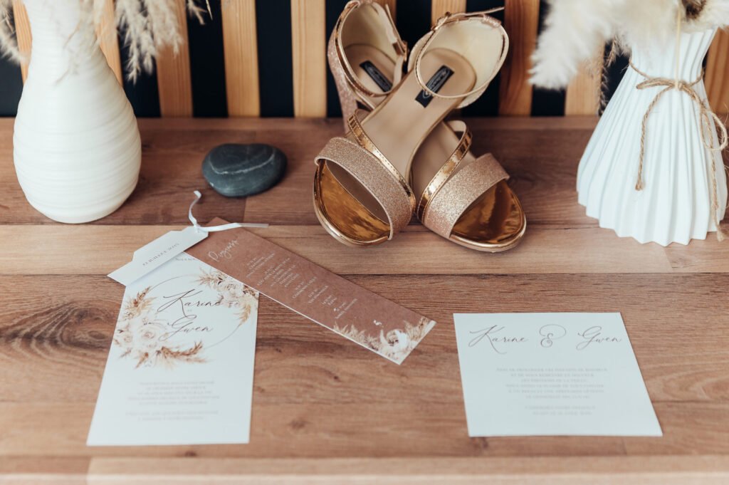 Détails | Flat lay | détails de la mariée